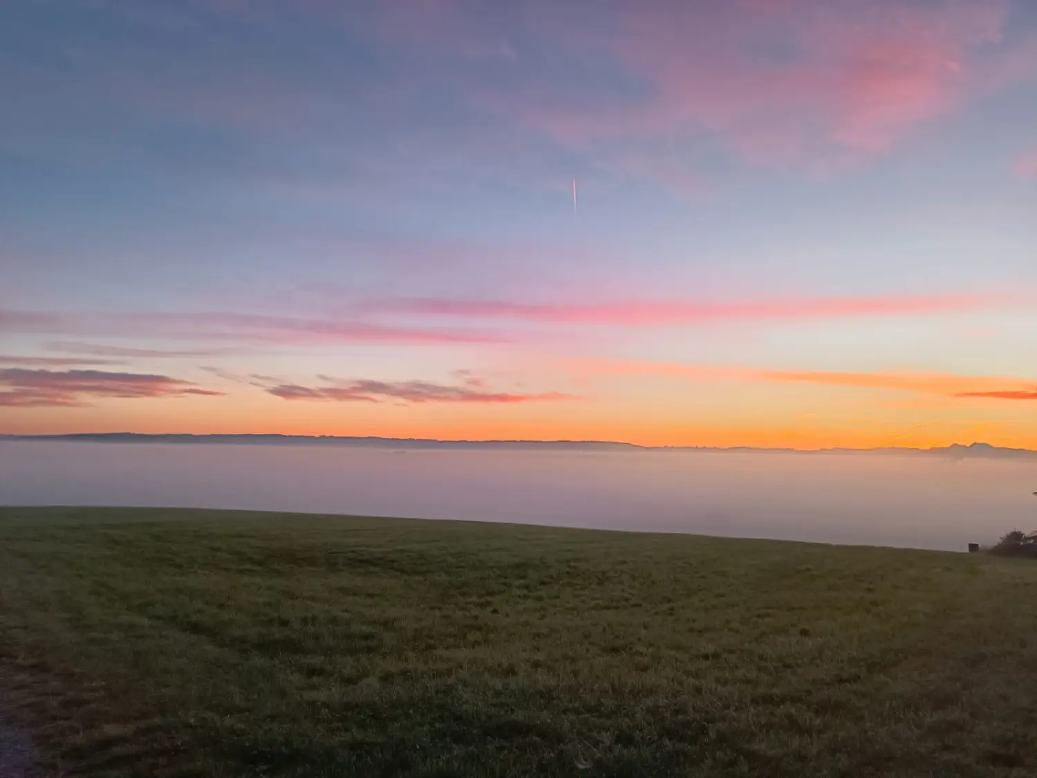 S Voit Erlebnisbauernhof, Sonnenuntergang